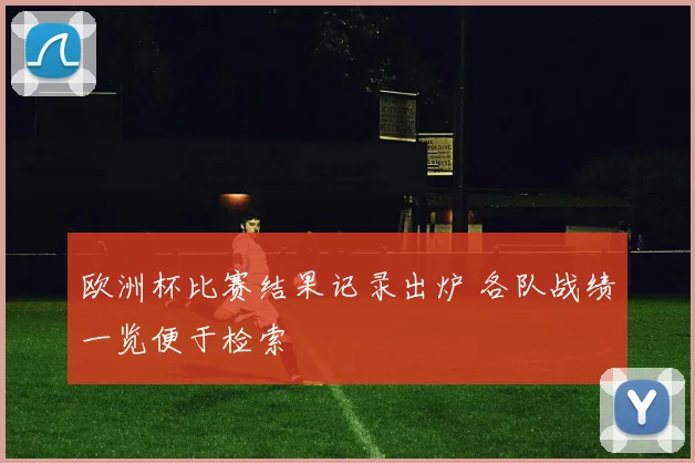 欧洲杯比赛结果记录出炉 各队战绩一览便于检索